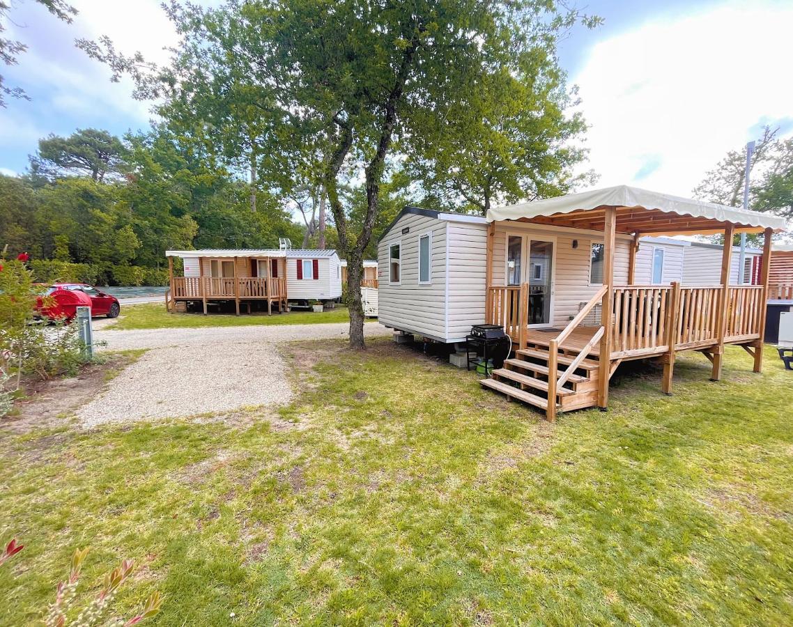 Mobil Home Camping 4 Etoiles Les Viviers 2 Chambres Lège-Cap-Ferret Eksteriør bilde
